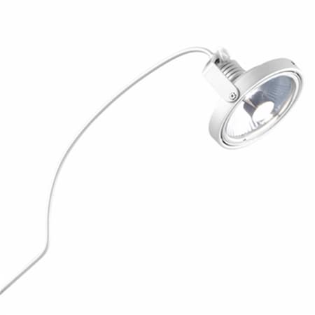 Jesco Line Voltage Series 155 With 18 in. Steel Arm- White AHCR155-WHWH